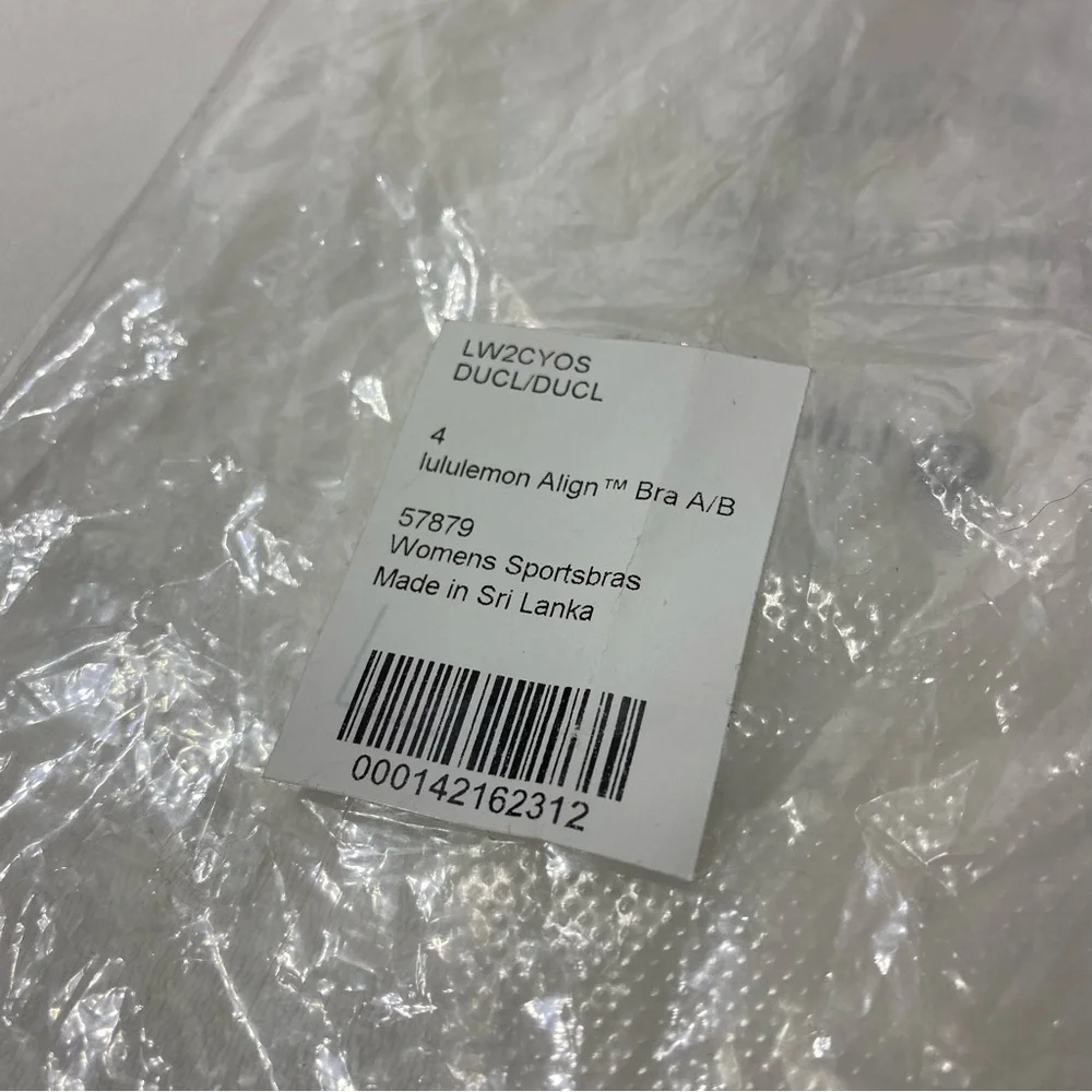 NEW - Lululemon Align Sports Bra A/B - size 4 - Brown - Picture 7 of 7